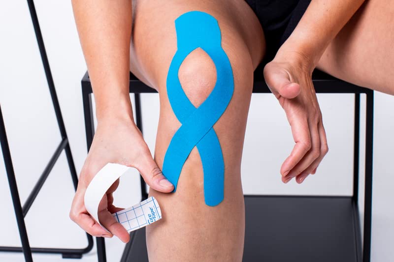[Australia] - CureTape 3 Rolls (2”x8ft) Waterproof Kinesiology Tape | The Best Adhesion | Medical Kinesiology Tape for Extreme Sport Conditions | Increase Mobility & Performance | Reduce Joint Pain & Recover Faster Pink/Black/Blue 