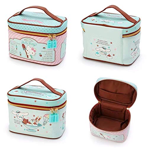 [Australia] - Girl Make-up Storage Case PU Leather Cosmetics Carry-out Organizer Women Cinnamon Dog (Cinnanmon Dog) Cinnanmon Dog 