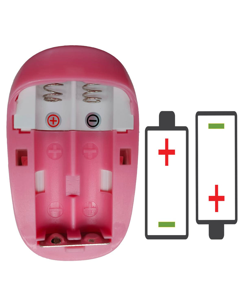 [Australia] - Child Pulse Oximeter, Oxygen Monitor for Kids Baby and Blood Oxygen Saturation Heart Rate Monitor with Automatic Shut-Down, One Directions OLED Display, Include 2 X AAA Batteries Pink 