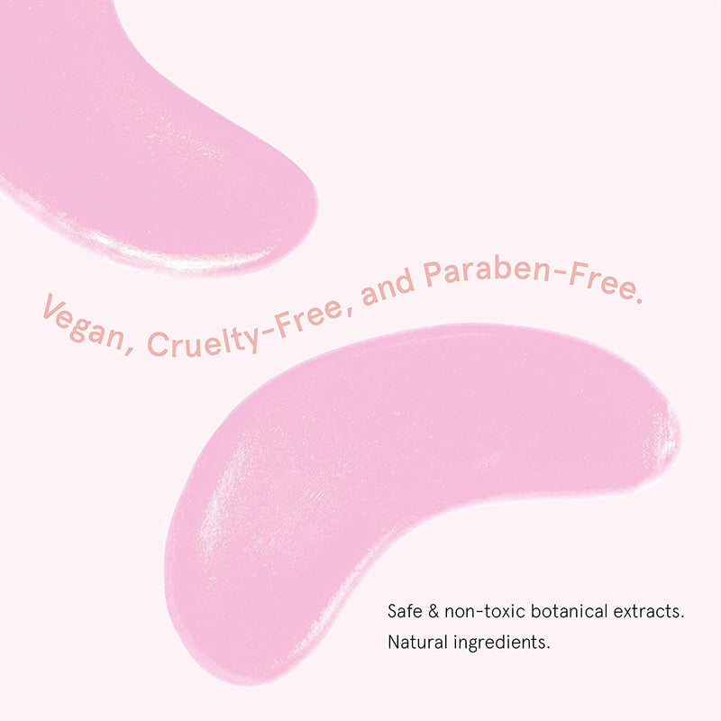 [Australia] - Under Eye Mask - Reduce Dark Circles, Puffy Eyes, Undereye Bags, Wrinkles - Gel Under Eye Patches, Vegan Cruelty-Free Self Care by grace and stella (24 Pairs, Pink) 24 Pairs 