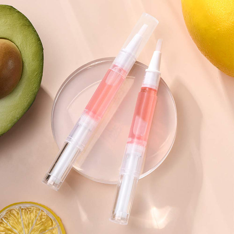 [Australia] - Aooba Nail Oil Cuticle Pen Set，Nail Nourishment Polish With Vitamins Moisturized Gel Nail Polish Repair Pen For Gel Nails 