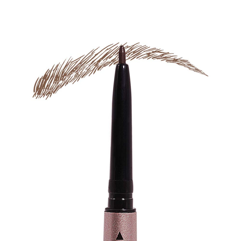 [Australia] - Music Flower Double Head Eyebrow Pencil Stereoscopic Eye Makeup Waterproof Smudge-proof Long-lasting Silky (2#Light Brown) 2# Light coffee 