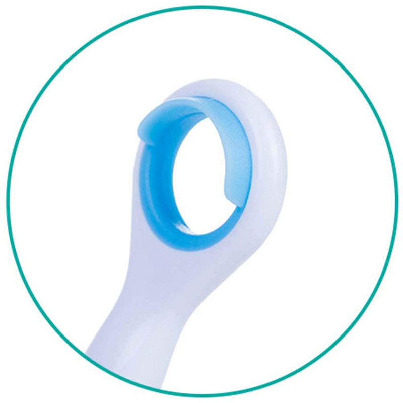 [Australia] - SUPVOX 3pcs Children Tongue Scraper Cleaner Gentle Bacteria Inhibiting Scraper for Oral Care Fresh Breath (Blue) 