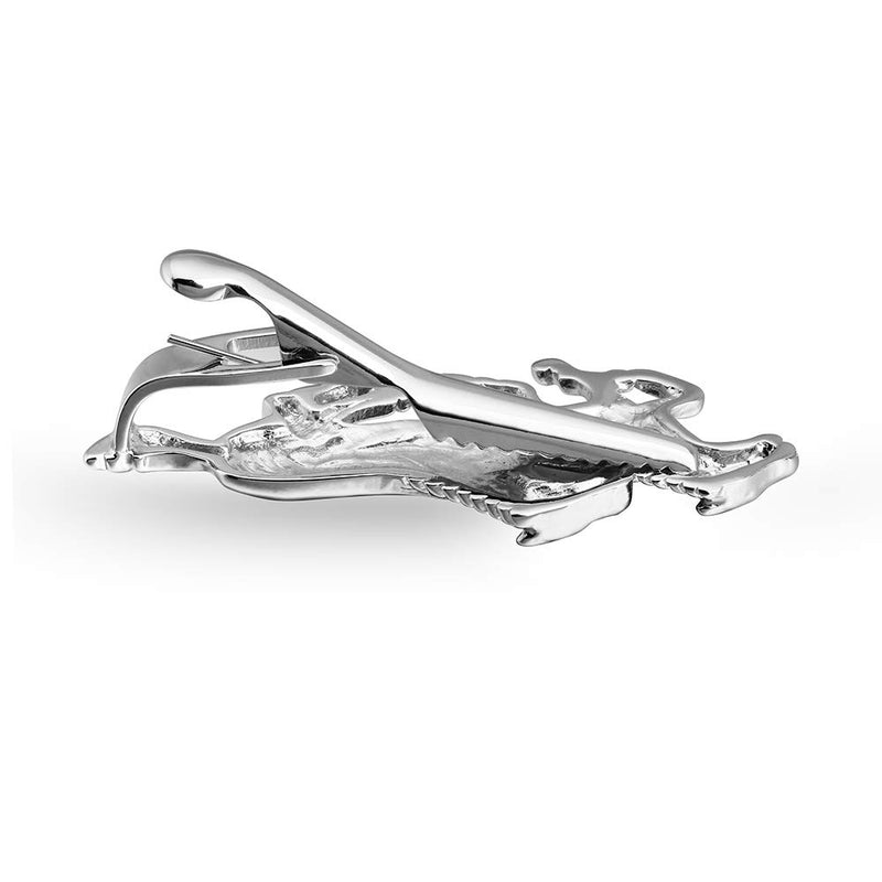 [Australia] - HAWSON 2 inch Tie Clip for Men-Novelty Animal Necktie Bar Clip,Tie Pin,Special Interesting Gift for Men wild horses 