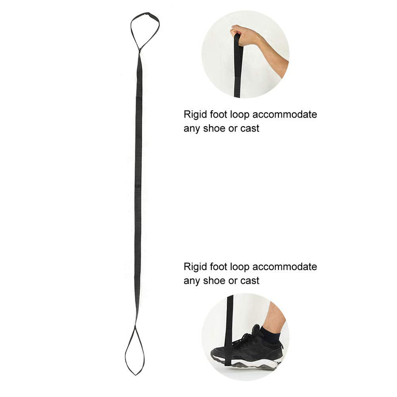 [Australia] - Leg Lifter Strap, Rigid Foot Lifter,Durable Nylon Leg Lifter Mobility Aids Leg Lifter with Foot Strip Mobility for Disability Elderly 
