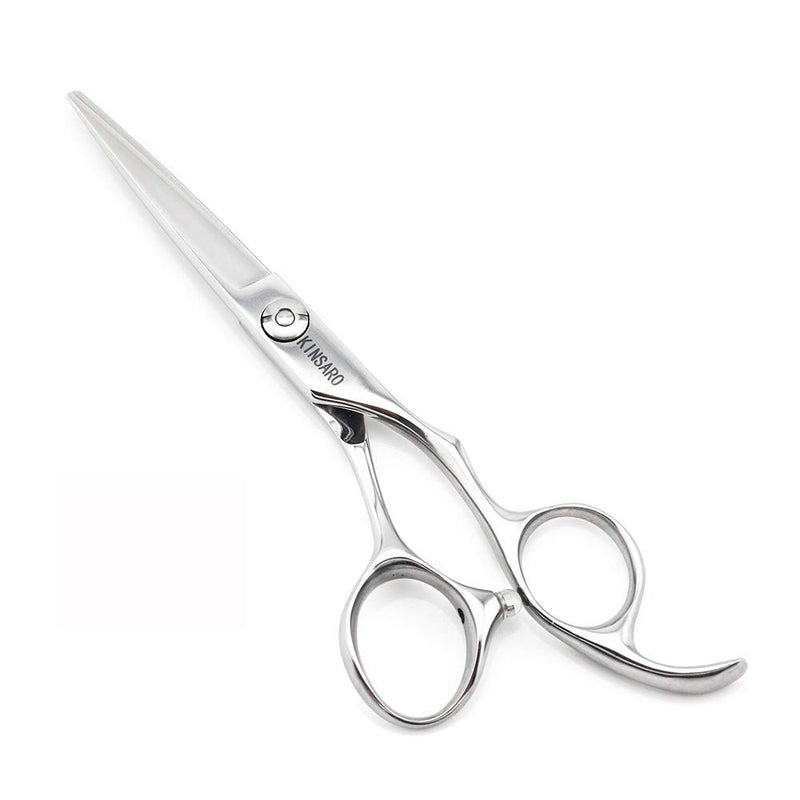 [Australia] - 5.5" Barber scissors Hair scissors Professional Hair Shears Cutting Shears Japan 440C Silvery Convex Blades Kinsaro 5.5" Cutting 