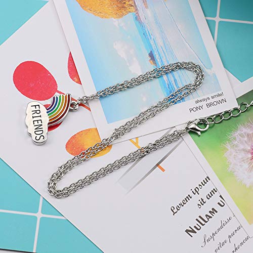 [Australia] - BFF Friendship Necklace for 2, Best Friend Necklaces BFF Graduation Birthday Gifts for 2 Matching Best Friends Forever Pendant Necklaces Set for Women Girls Teens 