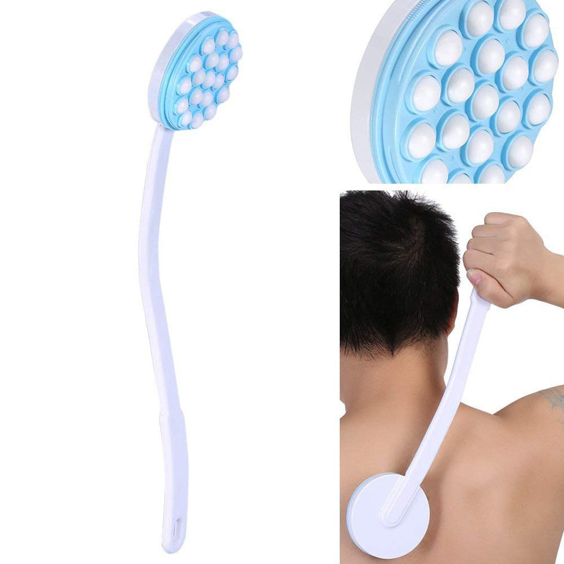 [Australia] - Long Handled Lotion Oil Cream Applicator Apply Cream to Back,Body Lotion Applicator Lotion Brush Applicator Body Leg Bath Brush Massager Massaging Tool 