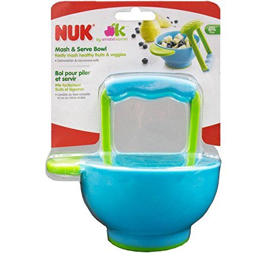 [Australia] - NUK Mash and Serve Bowl, Bowls, 1 Count 2 Piece Set 