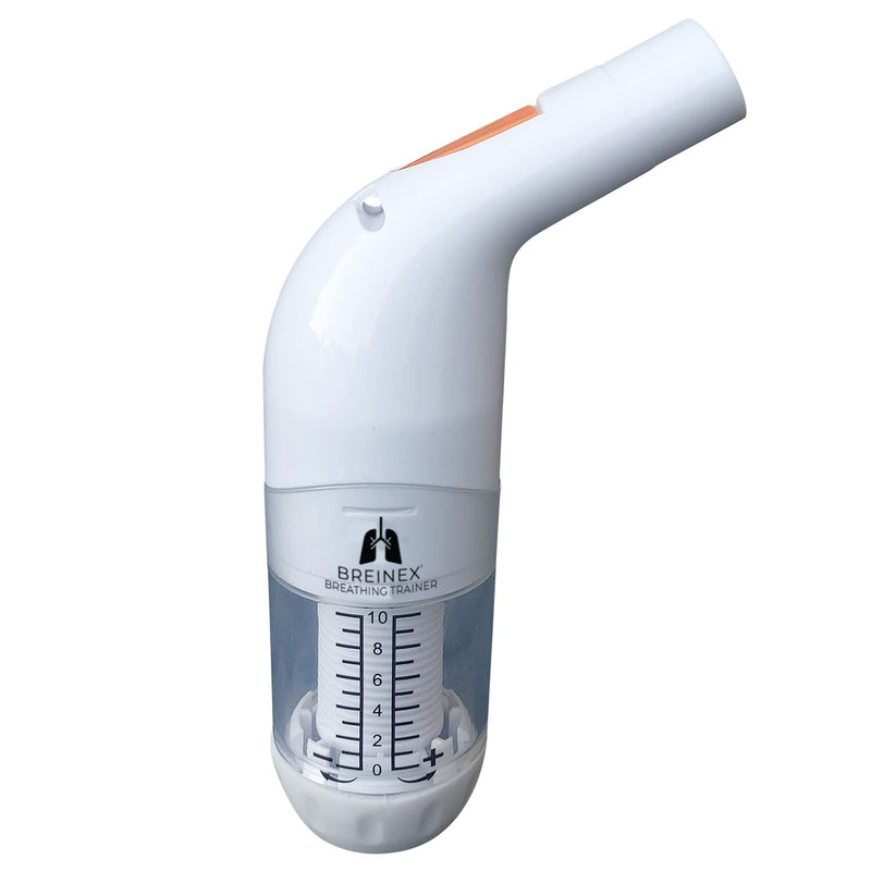 [Australia] - BREINEX® Breathing Trainer OPEP Exercise Device | Improve & Train Lung Endurance & Unblocks Airways | Naturally Clear Mucus from Airways & Improve Lung Capacity (Lowest Resistance | BREINEX Lite) Low Resistance 