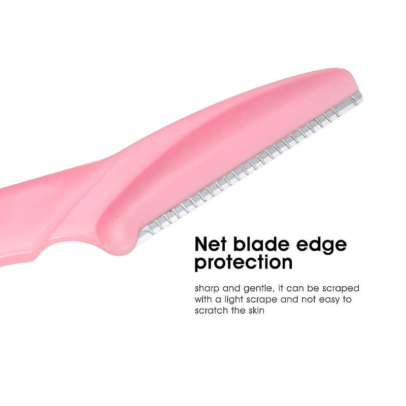 [Australia] - 15 Pieces Eyebrow Razors Eyebrow Trimmer Portable Facial Hair Remover with Precision Cover for Women and Men 