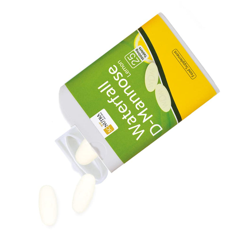 [Australia] - Waterfall D-Mannose with Lemon | Birch D-Mannose blended with natural lemon juice | Natural Vitamin C content | 50 x 1000mg Chewables 