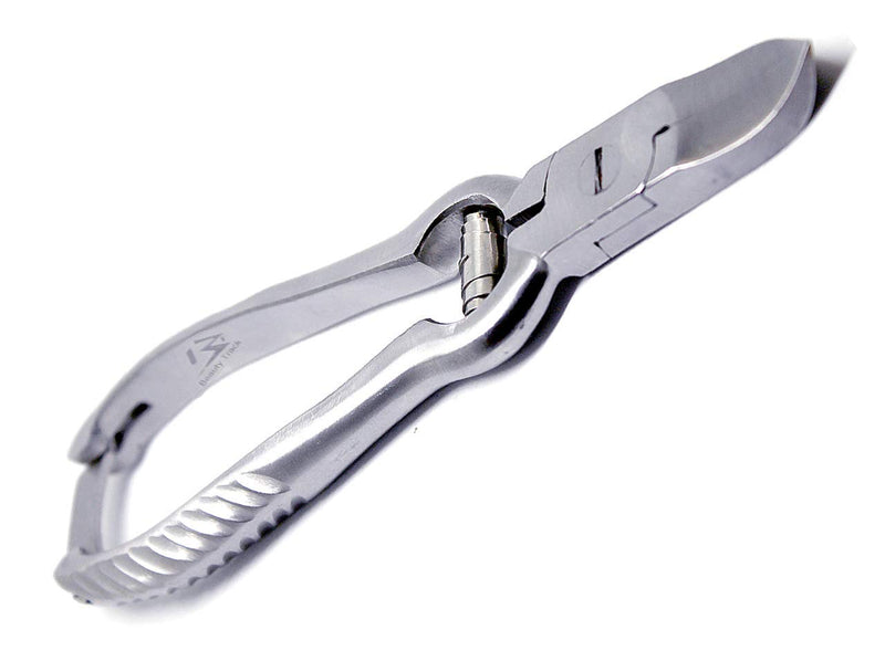 [Australia] - BeautyTrack Power Toe Nail Cutters Clippers Trimmer Barrel Spring Nippers Large 6.5 inch long Podiatry Instruments and Nail File 