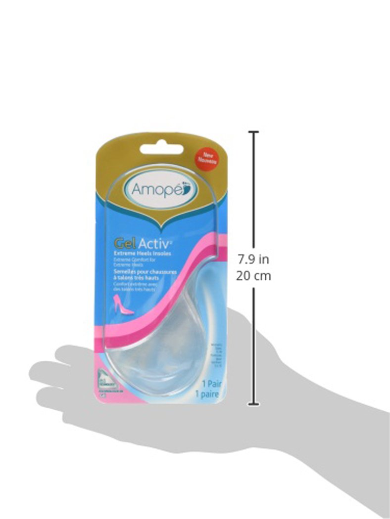 [Australia] - Amope GelActiv Extreme Heels Insoles for Women, 1 pair, Size 5-10 