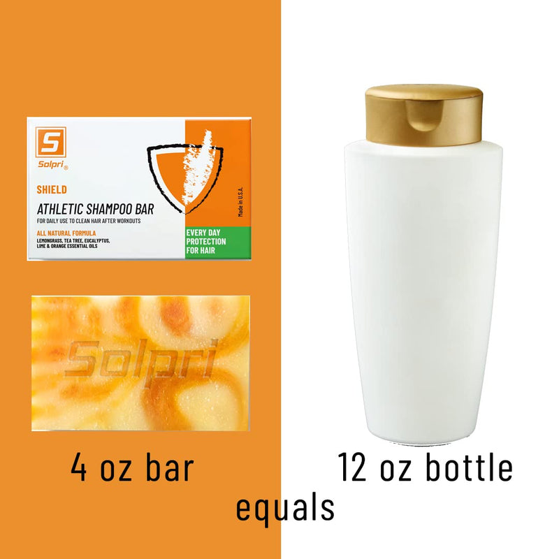 [Australia] - Solpri Shield Natural Antifungal Shampoo Bar 4 oz 