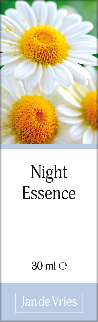 [Australia] - Jan De Vries Night Essence | Promote Better Sleep | Flower Essence | Quieten an Over-stimulated Mind | Contains Chamomile, Aspen & Bluebell | 30ml 30 ml (Pack of 1) 