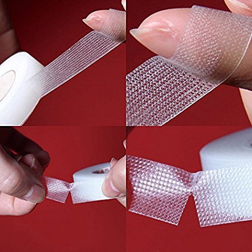 [Australia] - 6 Rolls Micropore Adhesive Surgical Tape, 1/2 Inch PE Medical Tape, White Eyelash Extension Tape -10 Yards Each Roll 