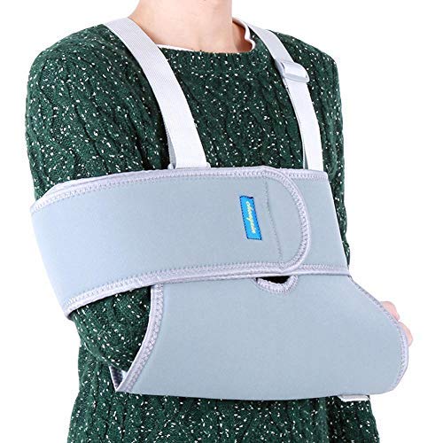 [Australia] - Arm Sling Shoulder Immobilizer Rotator Cuff Elbow Support Brace Adjustable Strap Medical Sling for Men and Women 