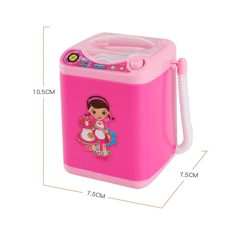 [Australia] - Upgrade Makeup Sponge Washing Machine, Deep Clean Mini Washing Machine, Electronic Washing Machine for Makeup Sponge, Powder Puffs (Pink) Pink 