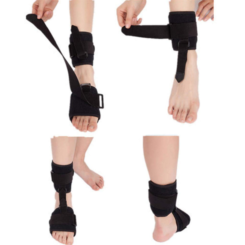 [Australia] - Plantar Fasciitis Night Splints Adjustable Drop Foot Brace for Walking, Foot Up AFO Brace Unisex Ankle Brace Support, Improve Walking Gait, Effective Relieve Pain for Achilles Tendon 