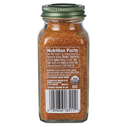 [Australia] - Simply Organic All-Seasons Salt, Certified Organic | 4.73 oz 1 