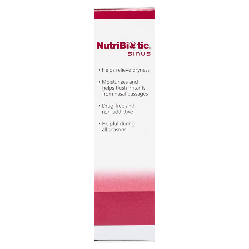 [Australia] - NutriBiotic Nasal Spray 1 Fl Oz | Nasal Lubricant with Grapefruit Seed Extract & Sodium Chloride | Help Flush Irritants from Nasal Passages | Convenient Measured Dose Pump | Drug-Free & Non-Medicated 