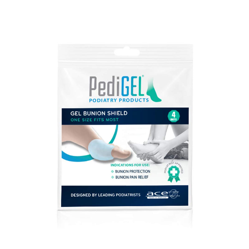 [Australia] - PediGel® - Medically Approved Polymer Gel Bunion Shield Offering Bunion Protection and Pain Relief - 4 Units 