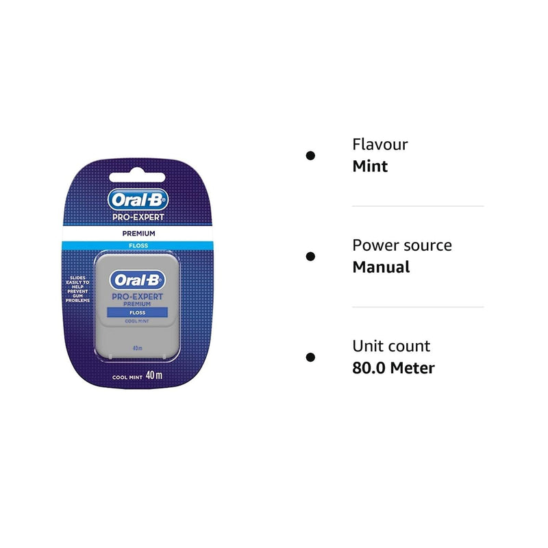 [Australia] - Oral B Pro Expert Premium Floss (40m) - Pack of 2 