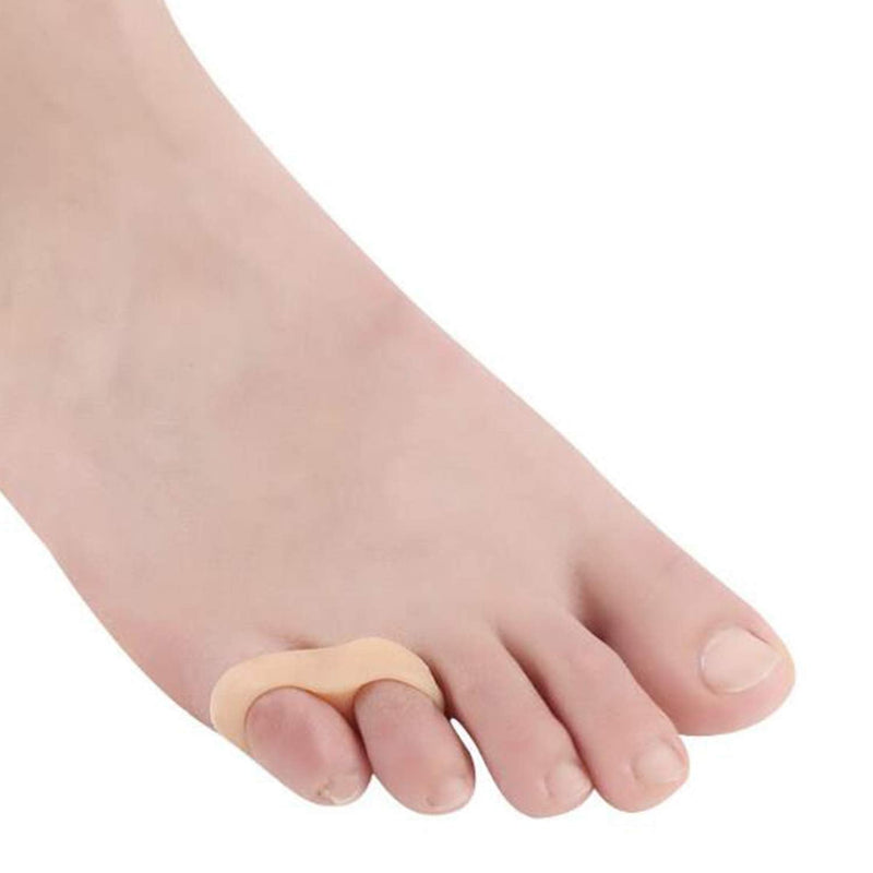 [Australia] - 10 Pcs Gel Little Toe Buddy Toe Corrector and Toe Straightener,Tailor's Bunion Pads Soft Gel Bunionette Pad Toe Protector Tailors Bunion Pain Relief 