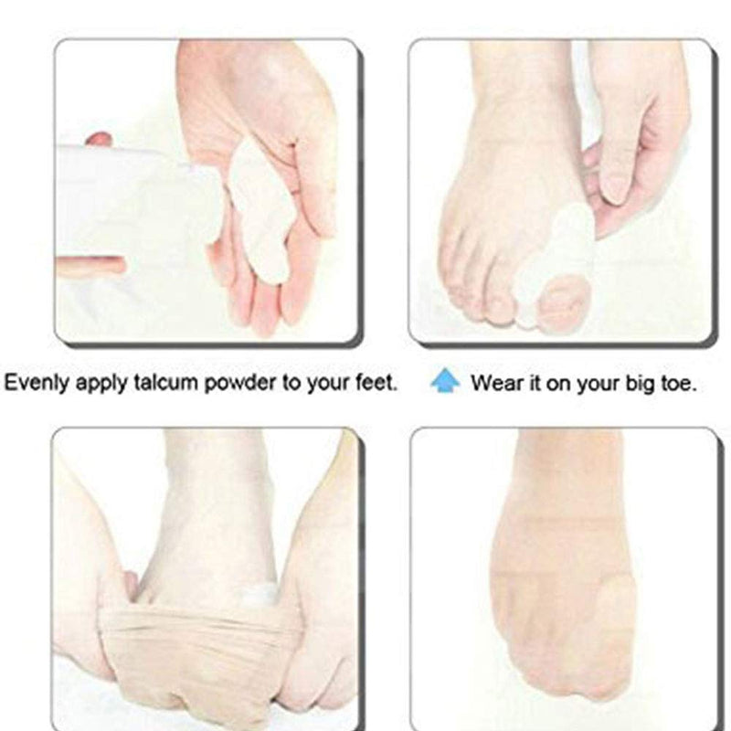 [Australia] - Pedimend Silicone Gel Toe Separators - Bunion Protector Cushion (3PAIR) - for Bunion Pain Relief - Big Toe Straighteners - Hallax Valgus Corrector - Unisex - Foot Care 