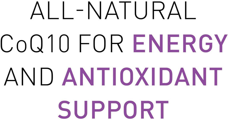 [Australia] - Natural Factors, Coenzyme Q10 100mg, CoQ10 Supplement for Energy, Heart and Antioxidant Support, 120 Softgels 120 Count (Pack of 1) 