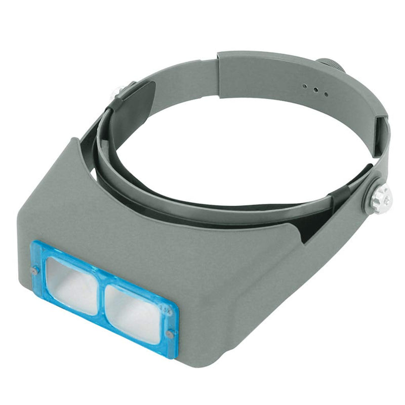 [Australia] - Double Lens Headband Magnifying Glass Head-Mounted Binocular Magnifier 1.5X 2X 2.5X 3.5X Optical Headset Magnifying Visor Reading Magnifier Jeweler Loupe with 4 Lens for Electronics Watch Repair 