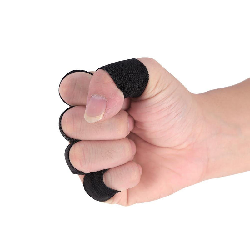 [Australia] - VGEBY 10 Pcs Finger Sleeves, Thumb Braces Support for Trigger Finger, Finger Cracking, Finger Arthritis 