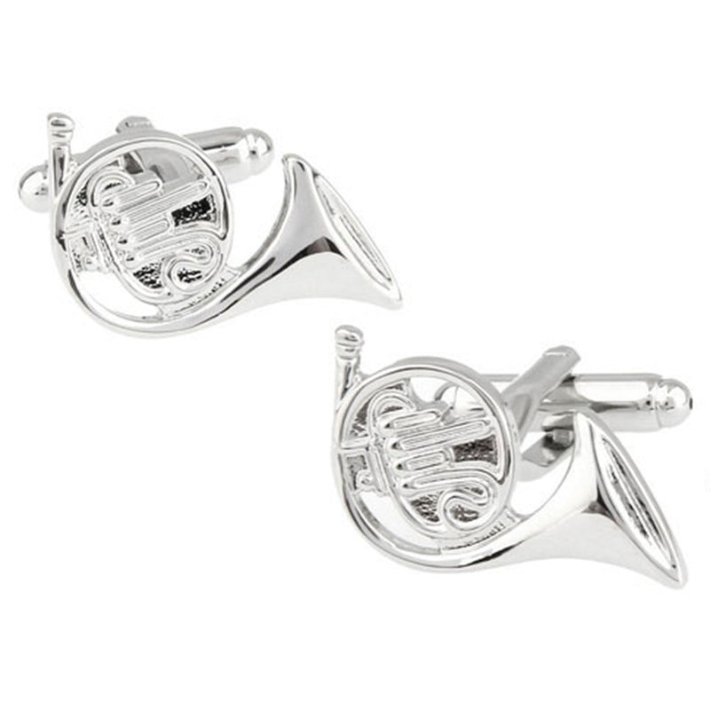 [Australia] - French Horn Pair Cufflinks 