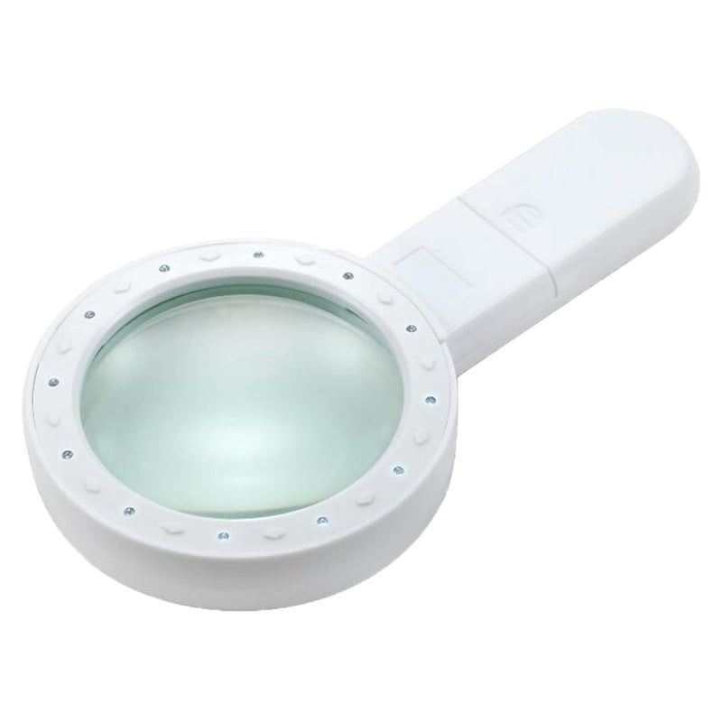 [Australia] - Pineapple Magnifying Glass with Light, 30X Handheld Large Magnifying Glass, LED Lighted Magnifier, High Powered Magnifying Glasses for Seniors, Macular Degeneration, Reading, Elderly 