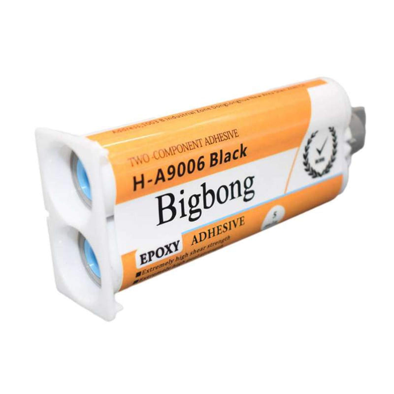 [Australia] - Bigbong 50ml 1:1 Black Epoxy Resin AB Glue Curing Time 5 Minutes Epoxy Glue 2-Part Epoxies Epoxy Adhesive for Bonding Stainless Steel Metal Wood Ceramic Stone Plastic 