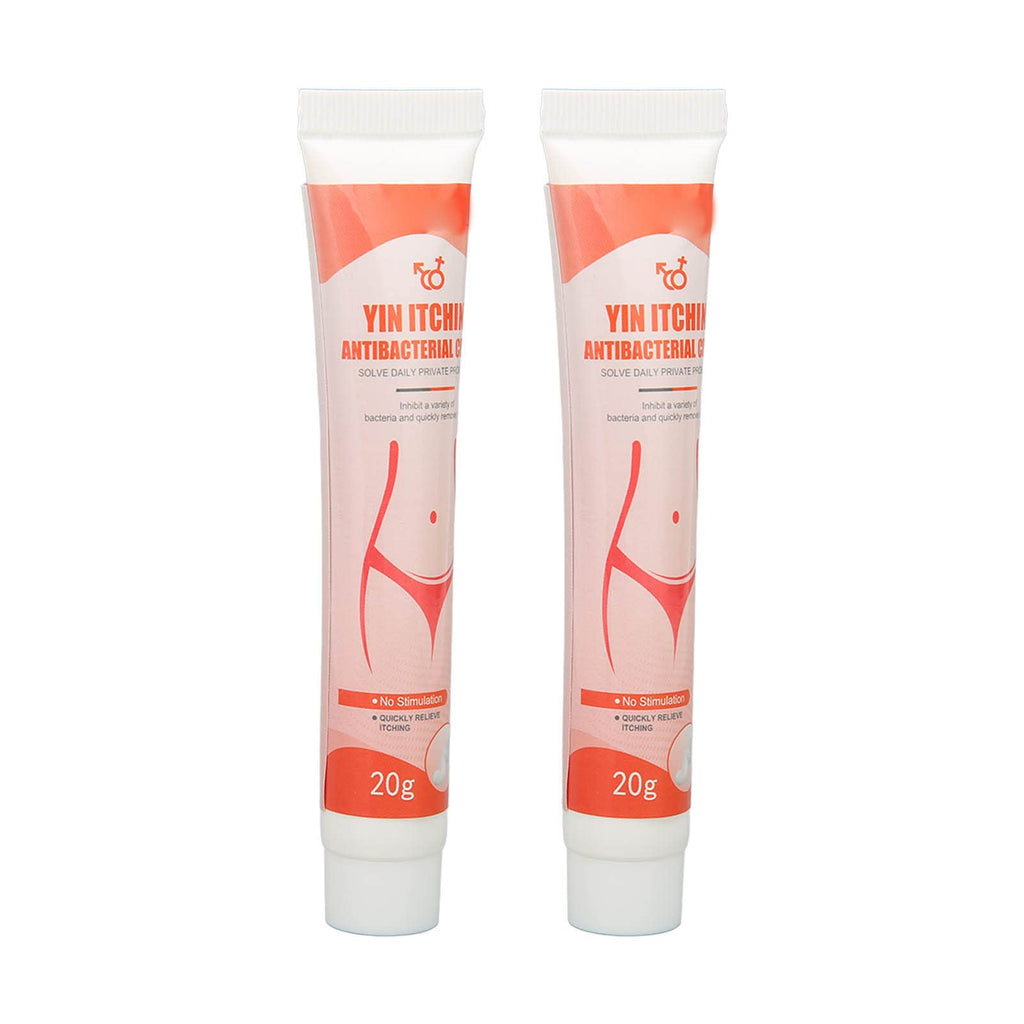 [Australia] - Private Parts Itch Relief Cream,ANGGREK 2pcs 0.7oz Women Private Parts Itch Relief Cream Feminine Itch Treatment Cream for Health Care 