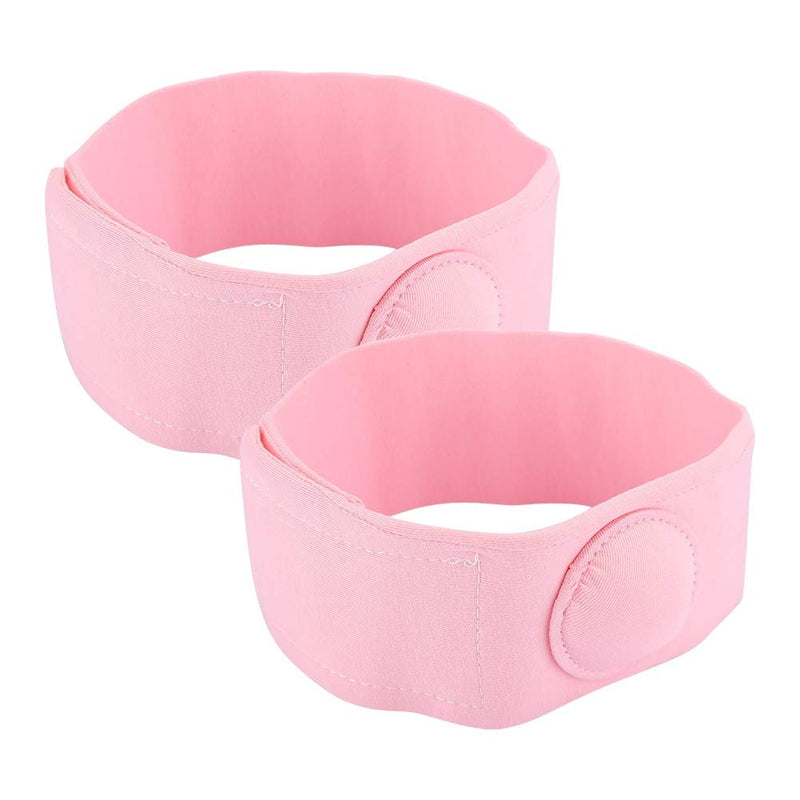 [Australia] - Hernia belt for babies, 2pcs hernia belt treatment for hernia therapy for children umbilical hernia belt for newborns infant belt(Pink) Pink 