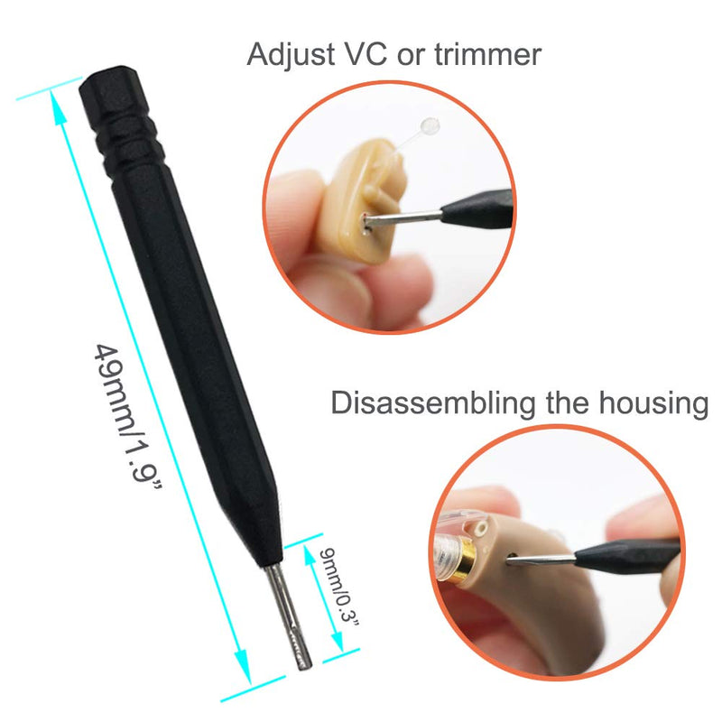 [Australia] - 8 pieces hearing aid amplifier cleaning tools, earbuds/Headphones/Airpods cleaner brush kits with case 