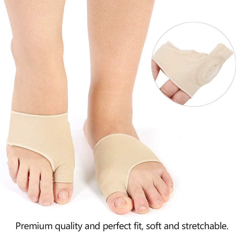 [Australia] - Bunion Corrector Silicone Bunion Pads Foot Guard Relief Kit Treat Pain for Hallux Valgus Protector Sleeves(L) L 
