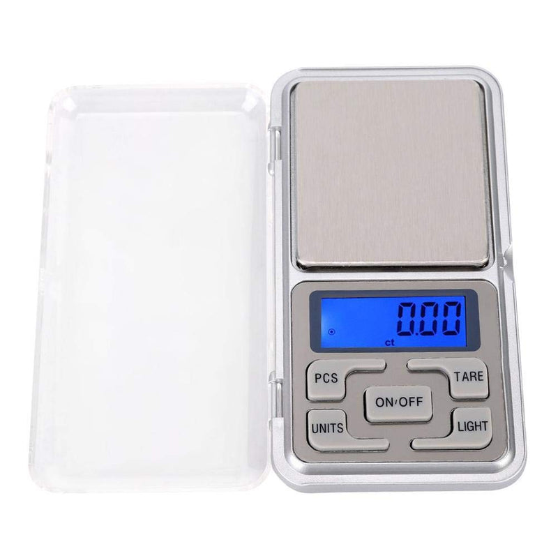 [Australia] - Xinwoer Digital Scale,500g 0.1g Portable Mini Pocket Scale Digital Electronic Food Scale with Backlight High Accuracy,Automatic Power Off Function 