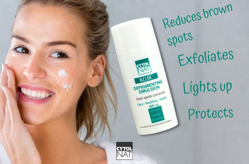 [Australia] - CYTOLNAT¬Æ Kojic 30 ml ‚Äì Depigmenting Emulsion 30 ml - Care of brown spots - Face, d√©collet√©, hands - SPF 15. 