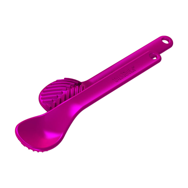 [Australia] - TalkTools Textured Maroon Spoons (Textured Maroon Spoons (12pk)) Textured Maroon Spoons (12pk) 