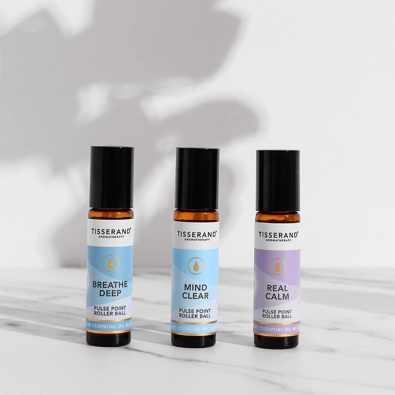 [Australia] - Tisserand Aromatherapy - The Little Box of Mindfulness - Breathe Deep, Mind Clear, Real Calm - 100% Natural Pure Essential Oils - 3x10ml 10 ml (Pack of 3) 