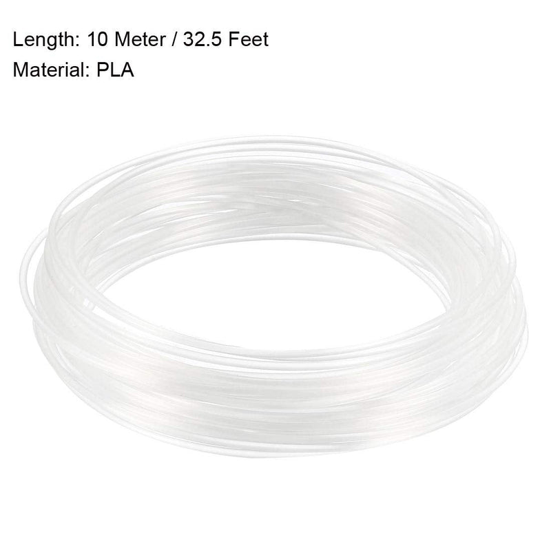 [Australia] - uxcell 3D Pen Filament Refills,32.5Ft,1.75mm PLA 3D Printer Refills,Dimensional Accuracy +/- 0.02mm,Transparent 