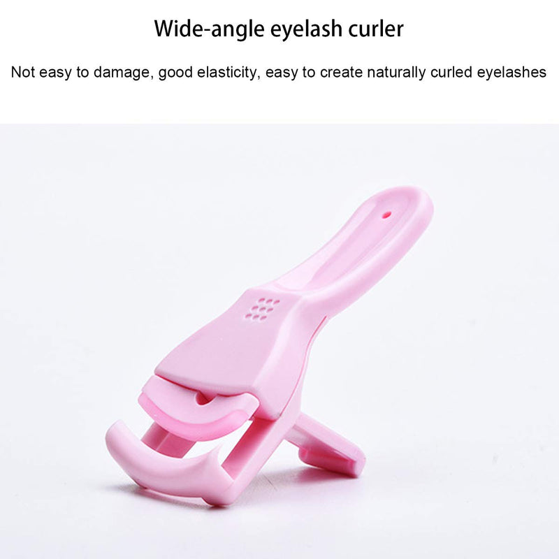 [Australia] - Eyelash Curler Set, Portable Plastic Eyelash Curler and 4 Pieces Silicone Refill Pads, Just Dramatically Curled Eyelashes & Lash Line in Seconds (Green) Middle Green 