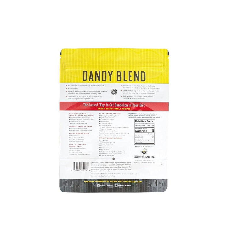 [Australia] - Two bags of Original Dandy Blend Instant Herbal Beverage with Dandelion, Two 7.05 oz. bags ( two 200g. bags) 