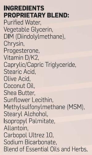 [Australia] - Estrogen Blocker - All Natural DIM Cream - Metabolize Excess Estrogen - Diindolylmethane Hormone Balance Support Topical DIM Supplement for Men Or Women - 3oz 
