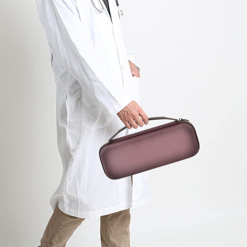 [Australia] - Stethoscope Case Compatible with 3M Littmann Classic III Monitoring/Lightweight II S.E/Cardiology IV Diagnostic/MDF Acoustica Stethoscopes, Extra Pocket for Doctor & Nurse Accessories (Chocolate) Chocolate 