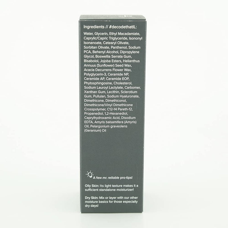 [Australia] - Chemist Confessions Mr. Reliable Lightweight Moisturizing Lotion for All Skin Types - 1 Fl oz 